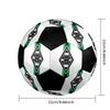 Borussia Indoor Soccer Ball Colorful Machine Stitched PVC Size 5 Team Training Competition Ready Durable High-Bounce Cool Sports Gift