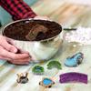 DEARMAMY Miniature Garden Decorations, Set of 15, Resin, Handmade Terrarium Ornaments, 1.93 x 0.87 x 0.87 inches, Micro Landscape, Dollhouse, Bonsai,