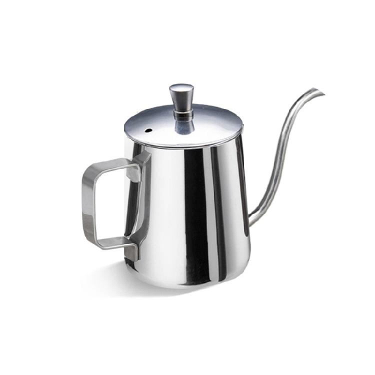 

350/600MLHousehold Coffee Maker Metal Pour Over Coffee Maker Espressos Machine срібний