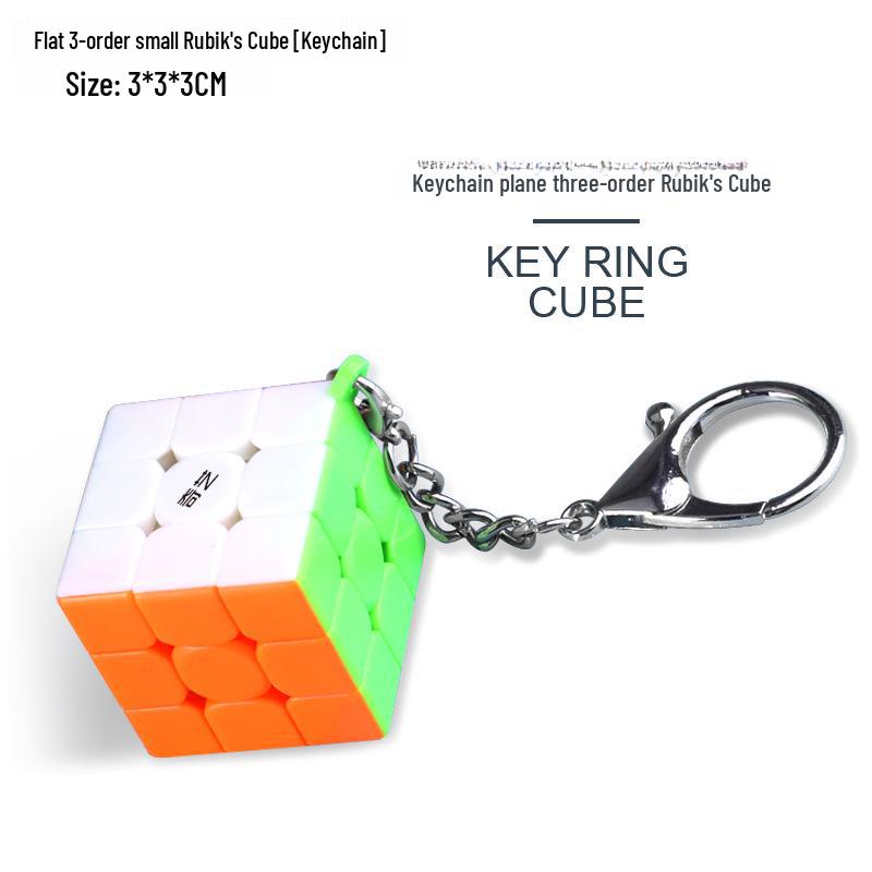 Qiyi 3x3 Zauberwürfel und Pyramide Ahornblattform Rotationsspielzeug Set für die frühe Bildung von Kindern