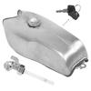 Motorcycle Fuel Gas Tank Vintage 9L Replacement for Cg125 Cg125s Cg250 Coffee Rider