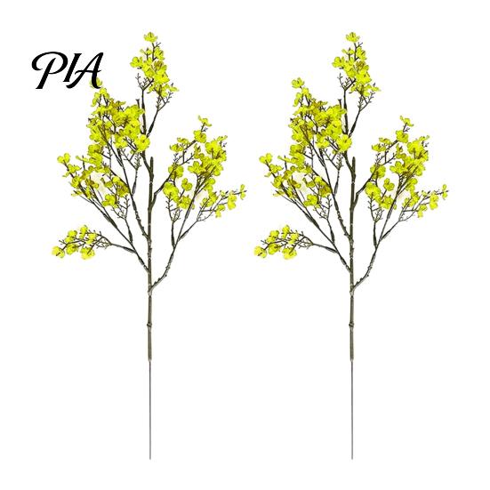 Maintenance Free Artificial Plant Stems Realistic Flowers for Autumn Home Decoration, Silk Floral Elegant Sprays Dining Branches Halloween Table
