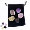 Five-Color Stone Domestic Ornaments Colorful Gravel Crystal Stone Five Elements
