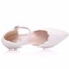 Damenmode Spitze High Heels Sommer Sandalen Prinzessin Freizeitschuhe Hochzeitsschuhe