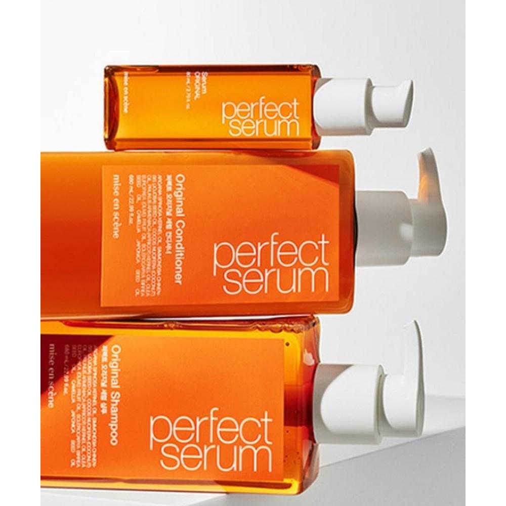 Mise-en-scène Perfect Original Serum Shampoo Blumenduft, 900ml, 2 Einheiten