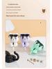 Rotating Black Cat Adhesive Wall Hook for Coats, Keys, and Hats - No-Drill Installation