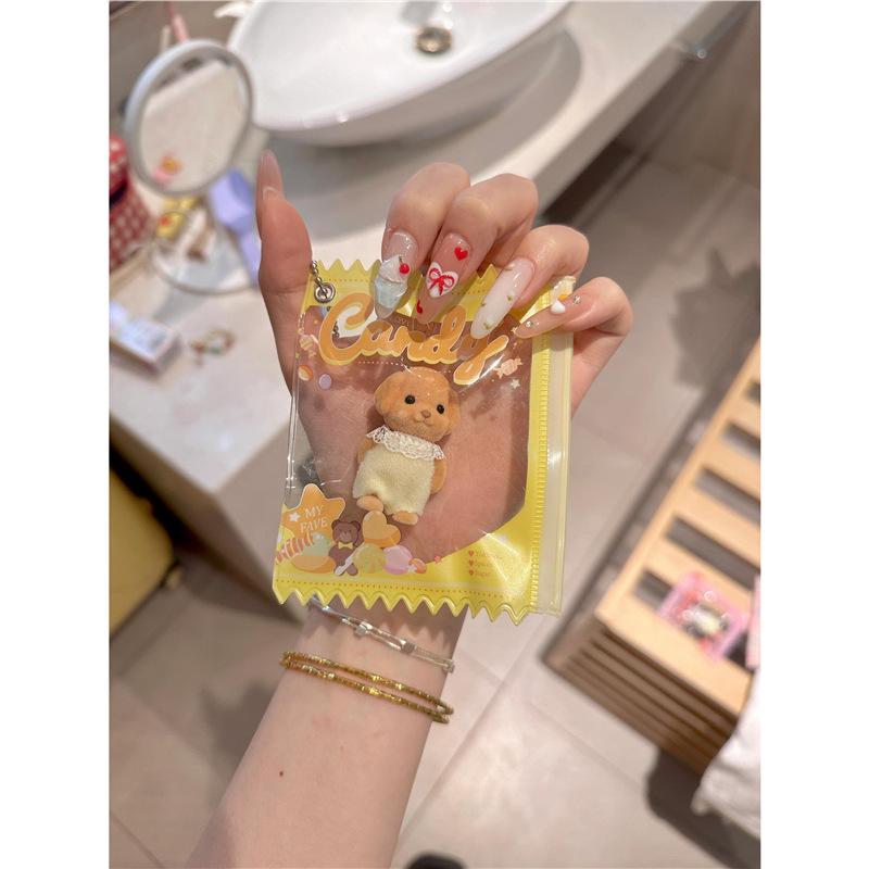 Morinaga Candy Charm Poodle Bear Doll Case & Display Organizer