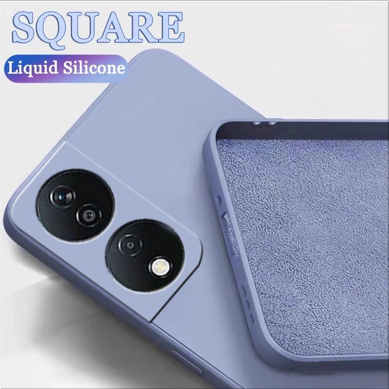 Для Honor 90 Smart Case Cover Huawei Honor 90 Smart Capas Противоударный чехол для телефона TPU Silicone Soft Fundas Honor 90 Smart