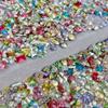 40Pcs Mini Nail Diamond Decoration Multicolor Shine Mixed Loading Stereoscopic Nail Accessories Nail Painting Nail Salon