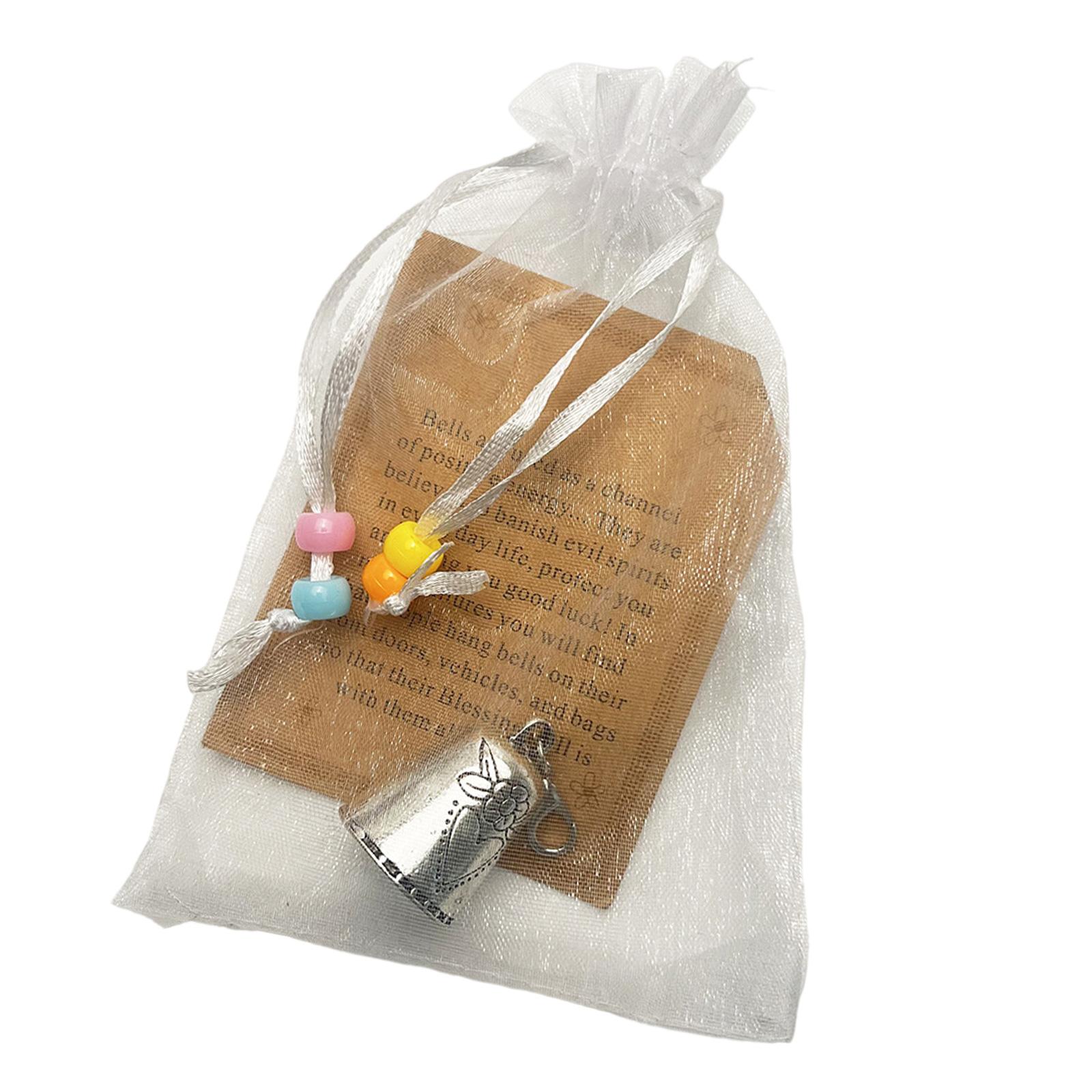 

Поздравительная открытка на день рождения и колокольчики для благословения, открытка ручной работы для друзей и семьи, украшение рождественской поздравительной открытки