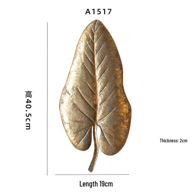 Bohemian Leaf-Shaped Wall Hanging for Bedroom or Christmas Décor