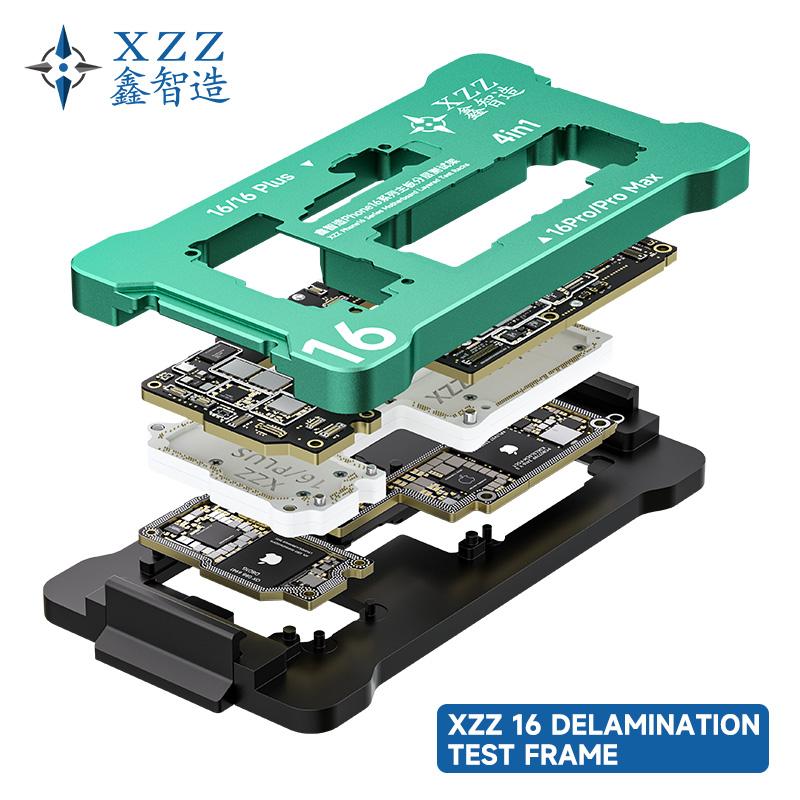 XZZ iSocket Motherboard Layered Tester Fixture for iPhone 16Pro Max Logic Board Function Fast Test Holder