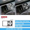 Real Carbon Fiber Car Accessories Gear Shift Set Trim Cover Soft Sticker For Lexus is 300 1999 2000 2001 2002 2003 2004 2005