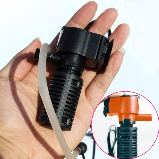 1 Set Aquarienfilter Mini Wasserdicht PVC Interner Wasserfilterpumpe zur Reinigung
