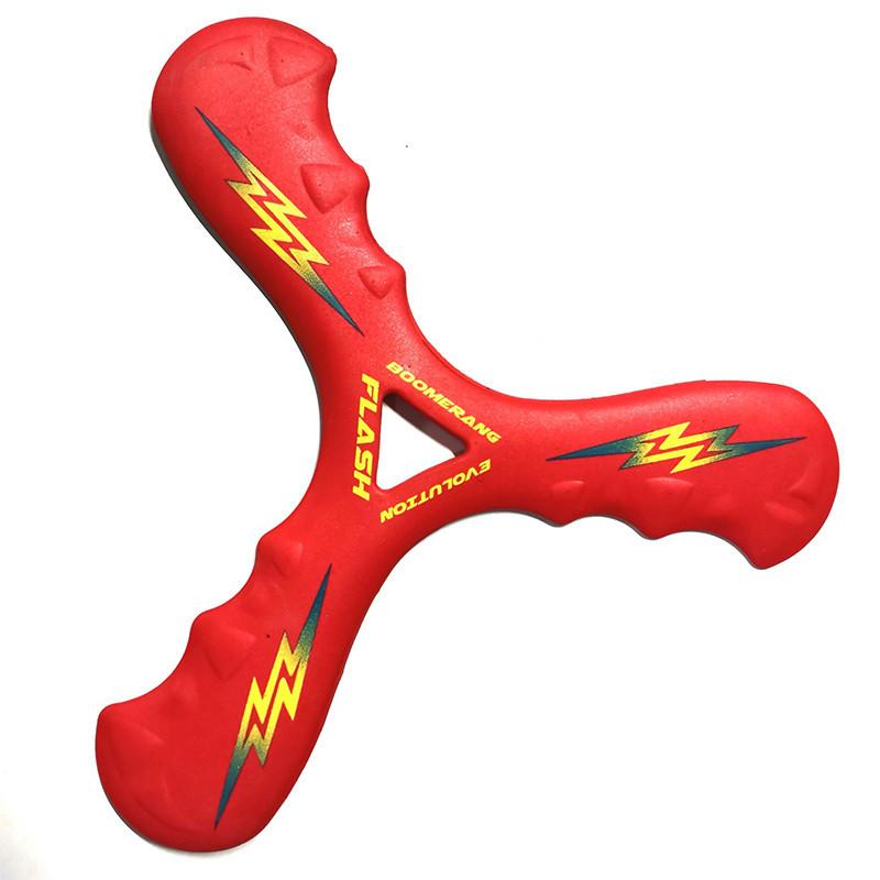 Lightning Three-leaf Children's Safe Boomerang Outdoor Leisure Toy Wholesale