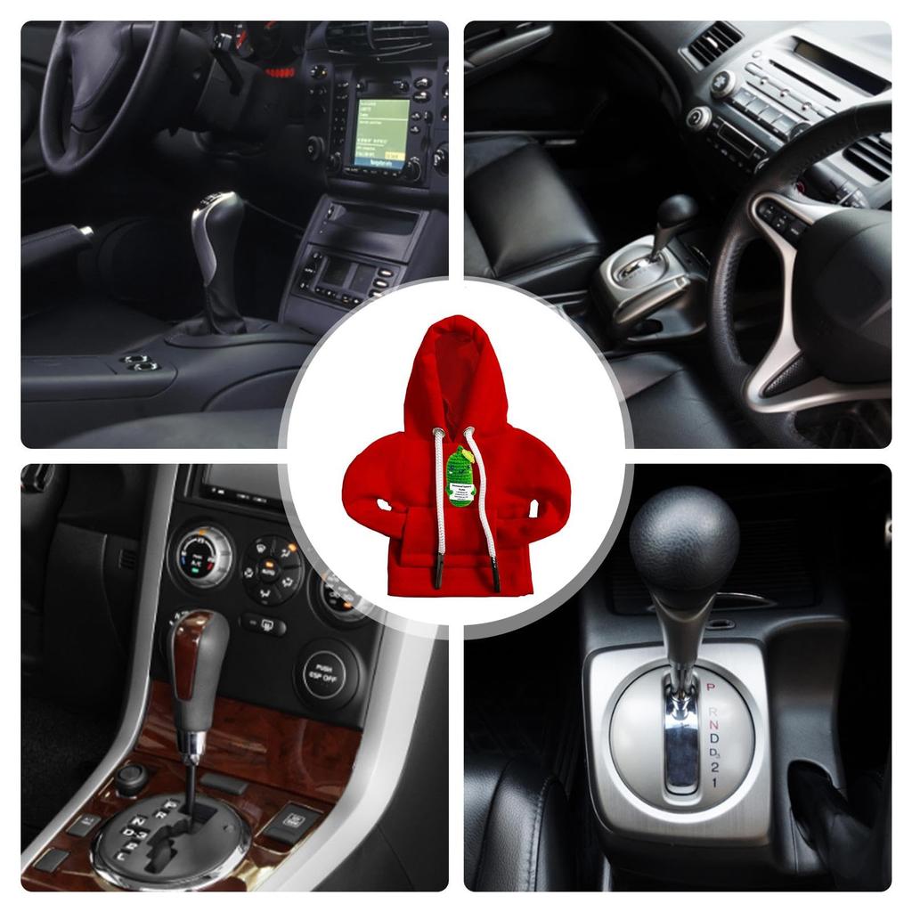 Fonney Auto Schalthebel Hoodie, Schaltknauf Hoodie - Schalthebelabdeckung für Ladenauto,