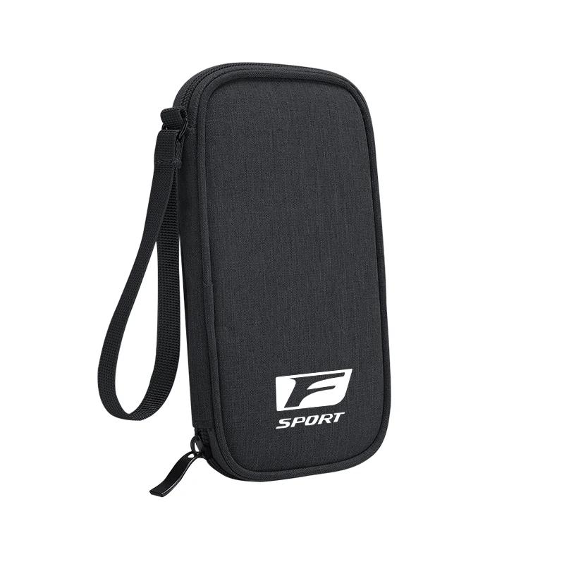 Car Data Cable Storage Bag Waterproof Organizer Box For Lexus ES300h GX460 GX RX450h IS200 IS250 UX250h RX350 LX570 LX600 LX470
