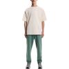 On Embroidered Loose Fit Round Neck Drop Shoulder Short Sleeve T-Shirt Men Tops 1MG10714357