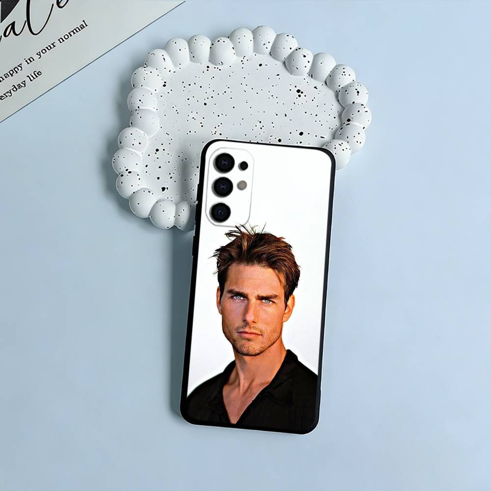 

famous actor-Tom -Cruise Black Soft Silicone Phone Case for Samsung S25, S24, S21, S22, S23, S30, Ultra, S20, Plus, FE, Lite Samsung S24ULTRA