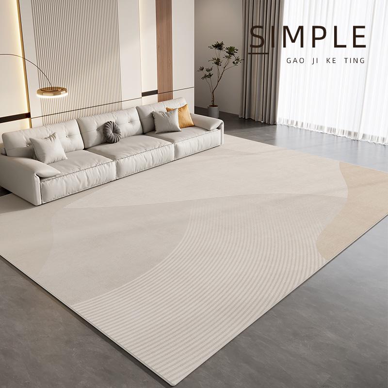 Stain-Resistant, Easy-Clean, Non-Slip Luxury Bedside Rug for Living Rooms & Bedrooms.