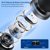 Nackenbügel-Ohrhörer Kabellos Bluetooth Geräuschunterdrückung Kopfhörer In-Ear Verstellbares Kabel Wasserdichtes Headset für Android iOS