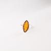 Gelber Citrin Edelstein 925 Sterlingsilber Handgefertigter Schmuck Statement Ring Für Sie RR-23-1