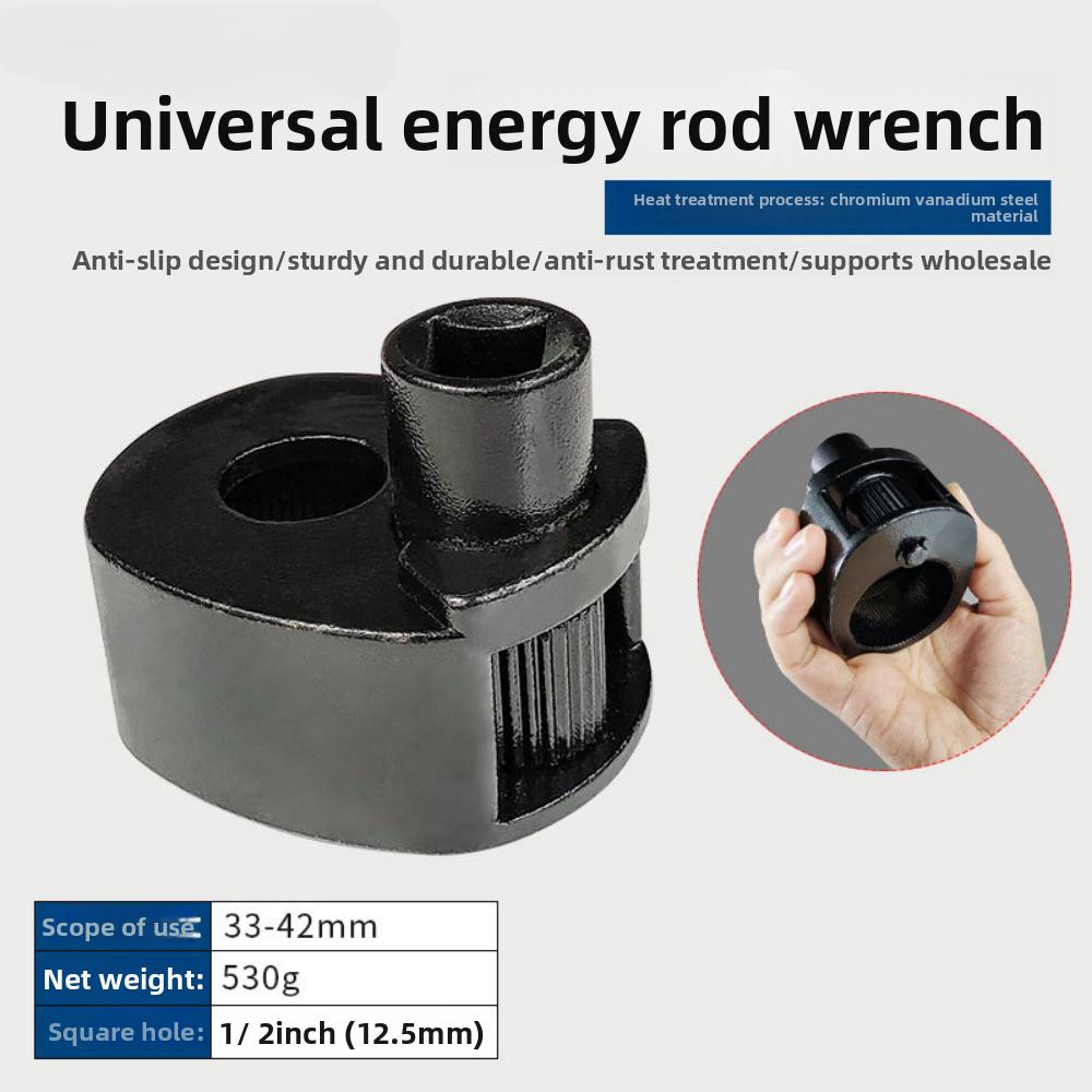 Extractor multifuncțional cap sferic mașină de direcție demontor șurub tijă de direcție unealtă de demontare cheie tijă de direcție bidirecțională