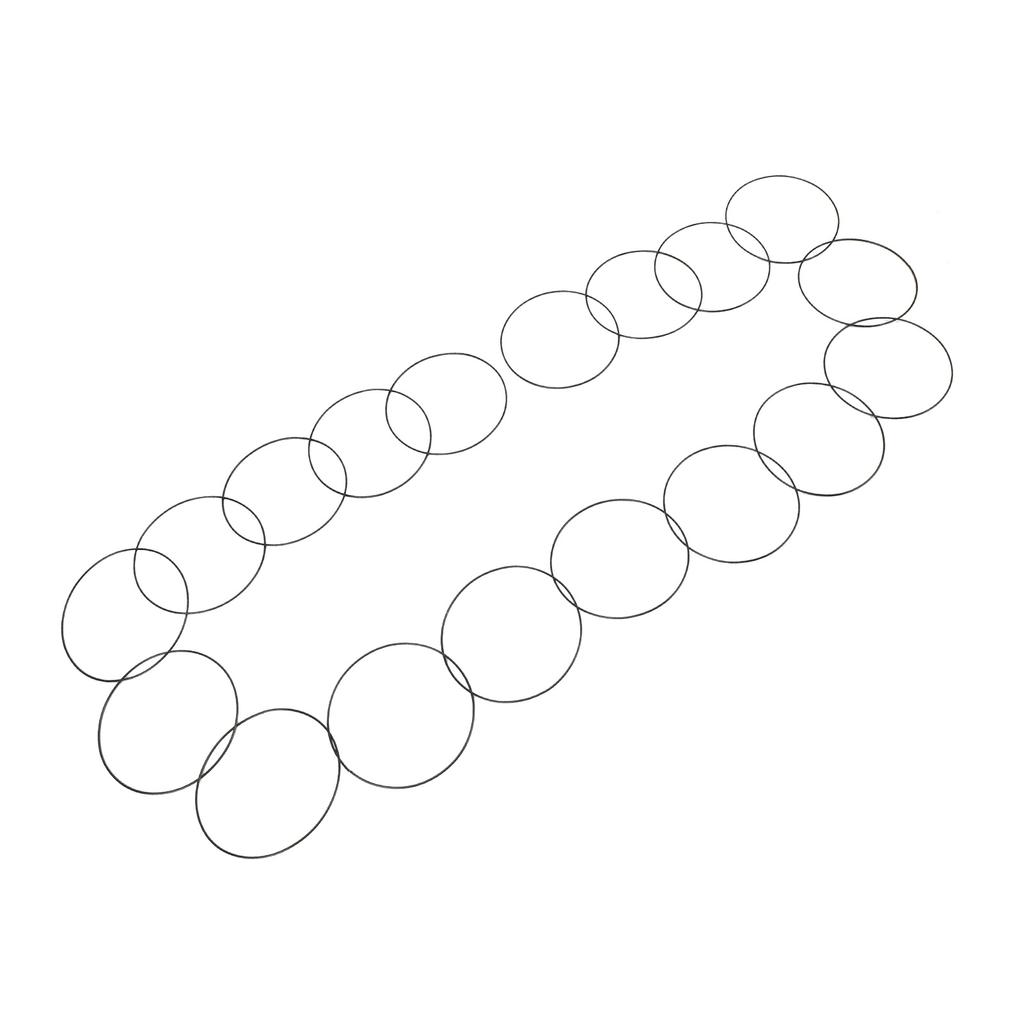 Chain Plant Support Black Stainless Steel Round Wall Chain Plant Vine Support for Climbing Plant Pot