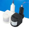 PIR Motion Sensor Switch With LED Light DC12V DC24V Motion Sensor Light Switch Outdoor AC85-265V Automatic Infrared