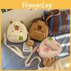 Capybara Shoulder Bag Handbag With Adjustable Shoulder Strap Inner Pocket