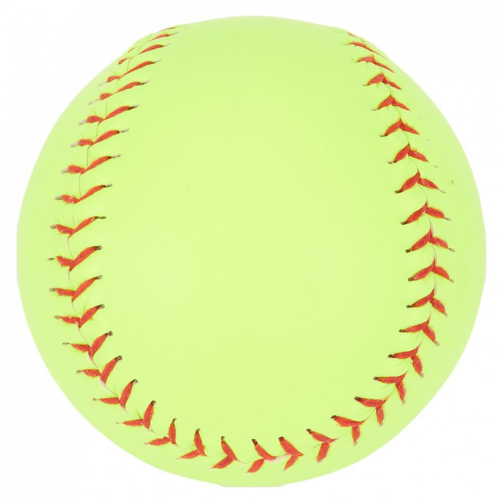 Softball Official Size Weight PVC Cover Unmarked Training Ball
