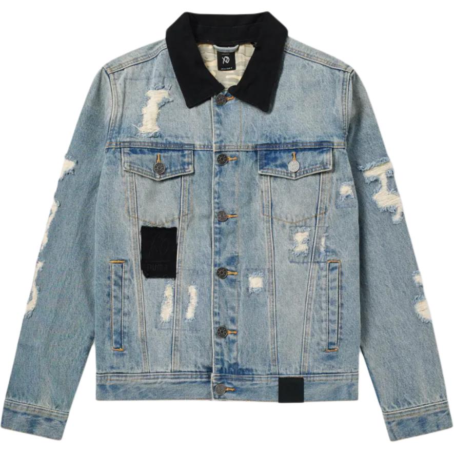 

Puma Повседневная спортивная поло джинсовая куртка уличная куртка мужская куртка синяя 575588-77 M