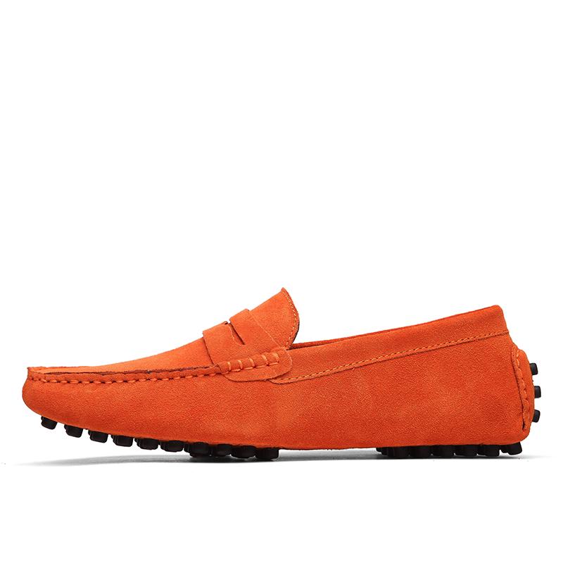 38-50 Shoes Men Casual Shoes Fashion Men Shoes Genuine Leather Men Loafers Moccasins Slip On Men Flats Male Driving Shoes