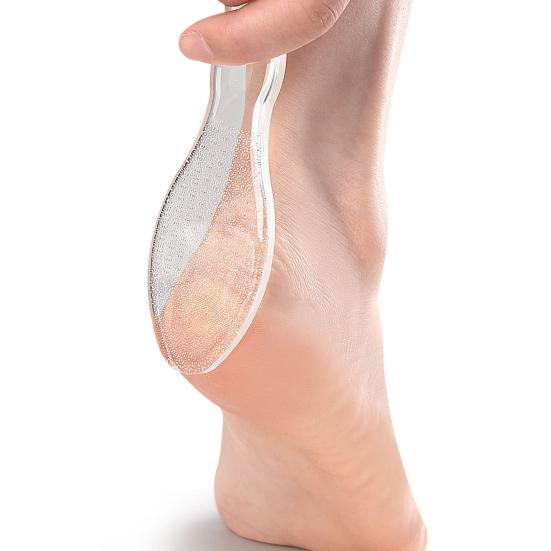 Nanometer Glass Foot File Callus Remover Foot Rasp Dead Skin Removal Exfoliator Foot Scrubber Reusable Manicure Pedicure Care Tools