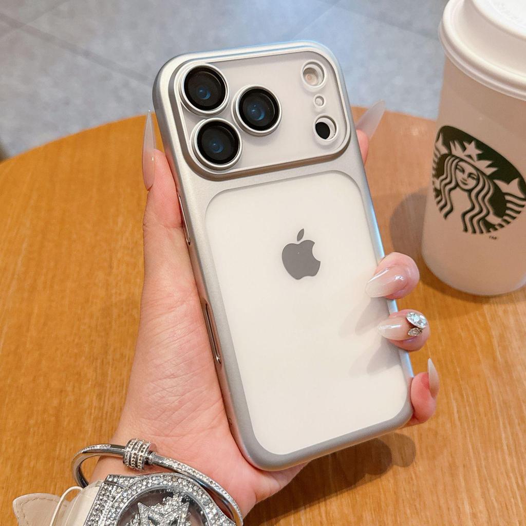 Second Change 17 Frosted Skin Case for iPhone16ProMax with Lens Film and Drop Protection