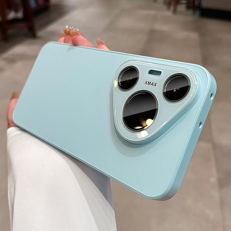 Frosted Texture Suitable for Huawei Pura70 Mobile Phone Case New P70 with Lens Film P80pro Full Inclusive Anti Fall Cover
