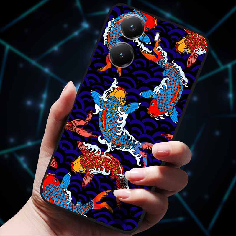 For Xiaomi Poco X7 Pro Case X7Pro 5G Soft Silicone Bumper 3D Flowers Emboss Phone Cases for Poco X 7 Pro 2025 Back Covers Shells