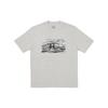 Palace Nessie T-Shirt Grey Marl Unisex Tops P25TS047