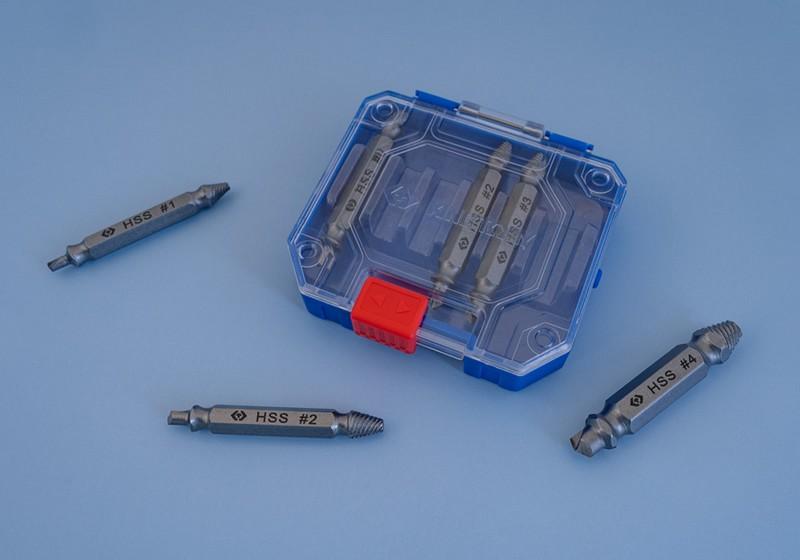 Set Of Extractors For Damaged Screw 2-12Mm, 6 Pcs - Ky11406Sq