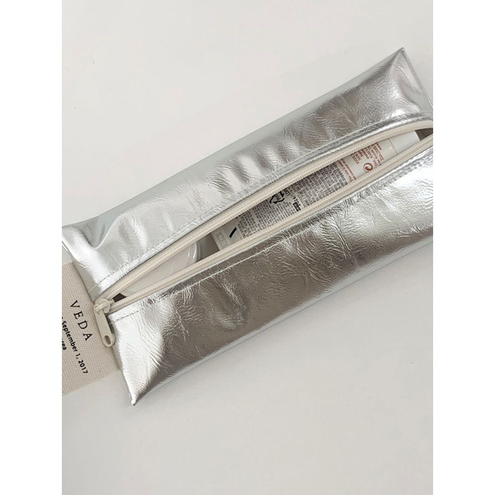 

ВЕДА Ронг) Романтичний гаманець_Сріблястий Long version_Veda Romantic Pouch Keyring_Silver