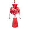 Dragon Boat Festival Brocade Scented Sachet with Dragon Pattern - Portable Ancient Style Peace and Luck Bag for Cars