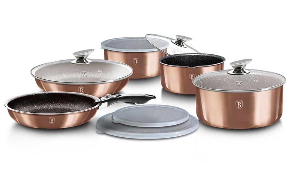 Berlinger Haus BH-1591 Click&Cook Granite Pot Set