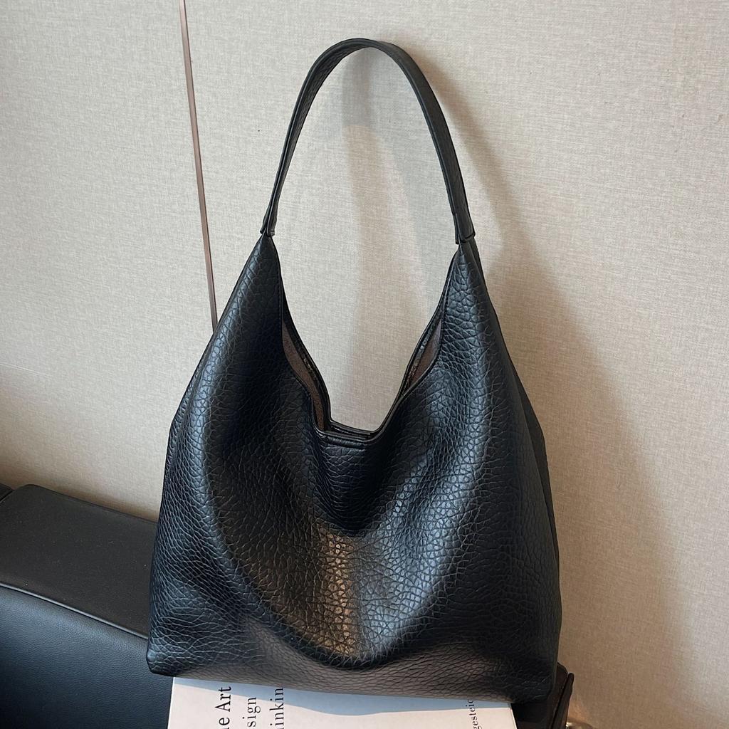 2025 neue Pendler-Textur mit großem Fassungsvermögen, tragbare Umhängetasche, vielseitige Damen-Mode, Unterarm-Tragetasche für Damen