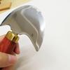 Zhihui Semi-Circular Leather Cutting Knife - DIY Edge Shaving & Thinning Tool