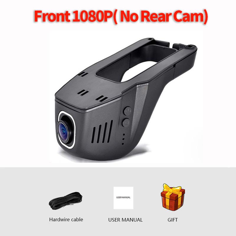 

Sameuo Hidden Car Dvr Dash cam Wifi Front and Rear Camera 4K 2160P 1080P loop record APP control record the driving process None