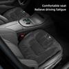 AMM1 Flannel Car Seat Cushion Cover For Tesla Model 3 S X Y Juniper Cybertruck Universal Winter Plush Seat Cushions Car Accessories
