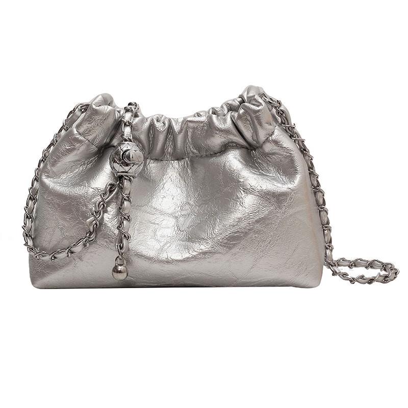 REWELL Pleated Cloud Crossbody Shoulder Bag
