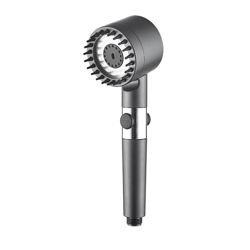 Modern Abs Handheld Shower Head Combo With Multiple Spray Functions And Mount