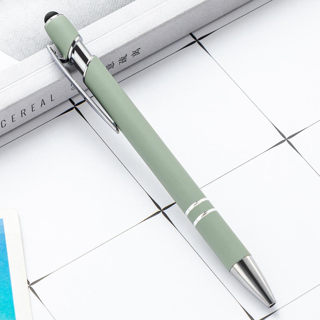 Metall-Touch-Stift, Aluminium-Stab-Stift, Meiji-Stift, Kapazitiver Touch-Stift, Kugelschreiber, Handschrift-Touchscreen-Stift