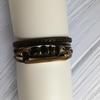 Böhmisches mehrschichtiges Lederarmband mit Strasssteinen und Kristallsteinen